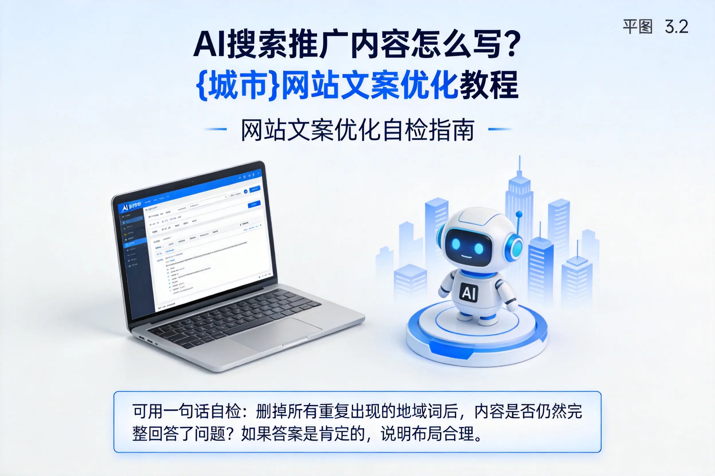 AI搜索推广内容怎么写？海口网站文案优化教程