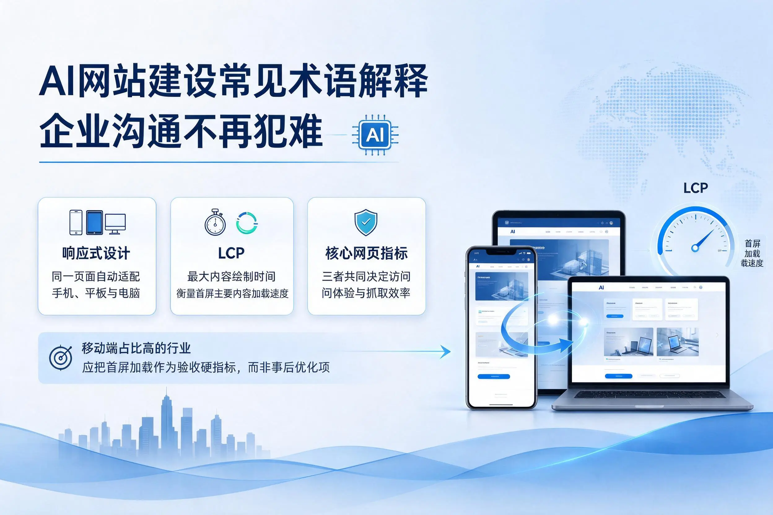 AI网站建设常见术语解释,海口企业沟通不再犯难