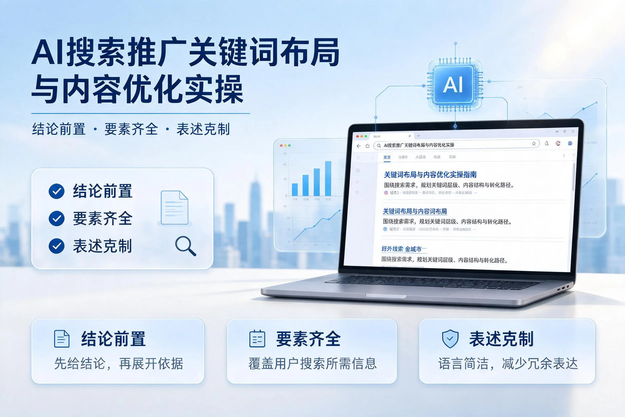 海口AI搜索推广关键词布局与内容优化实操